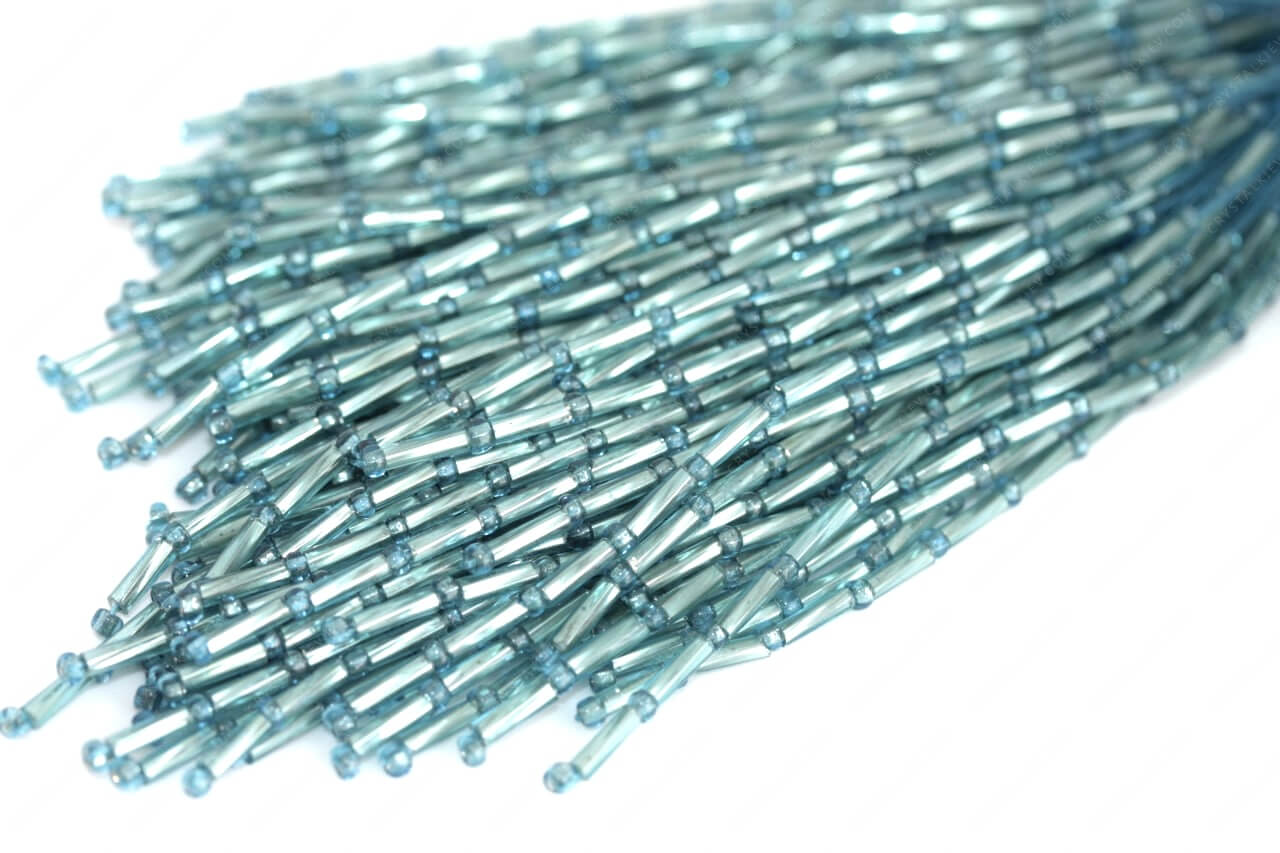Пучки стекляруса Aqua 6mm кручений
